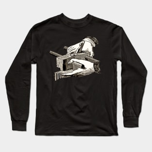 Carpenter Hand Plane Long Sleeve T-Shirt